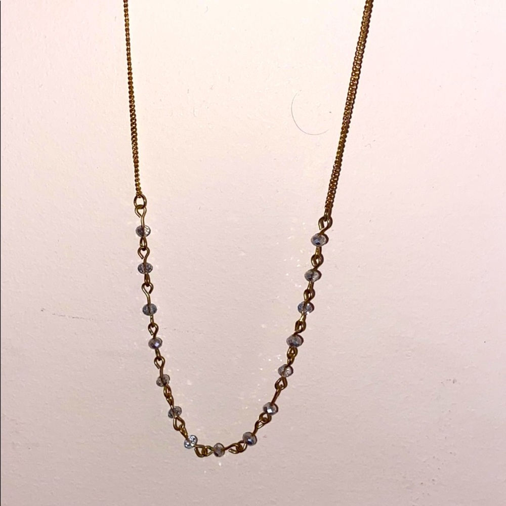 Petite, classic necklace